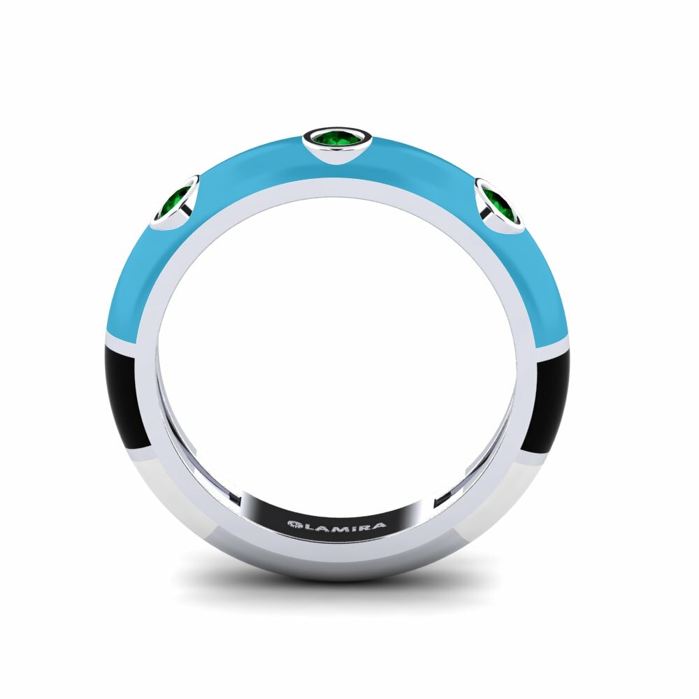 Zircone Vert Bague Catena
