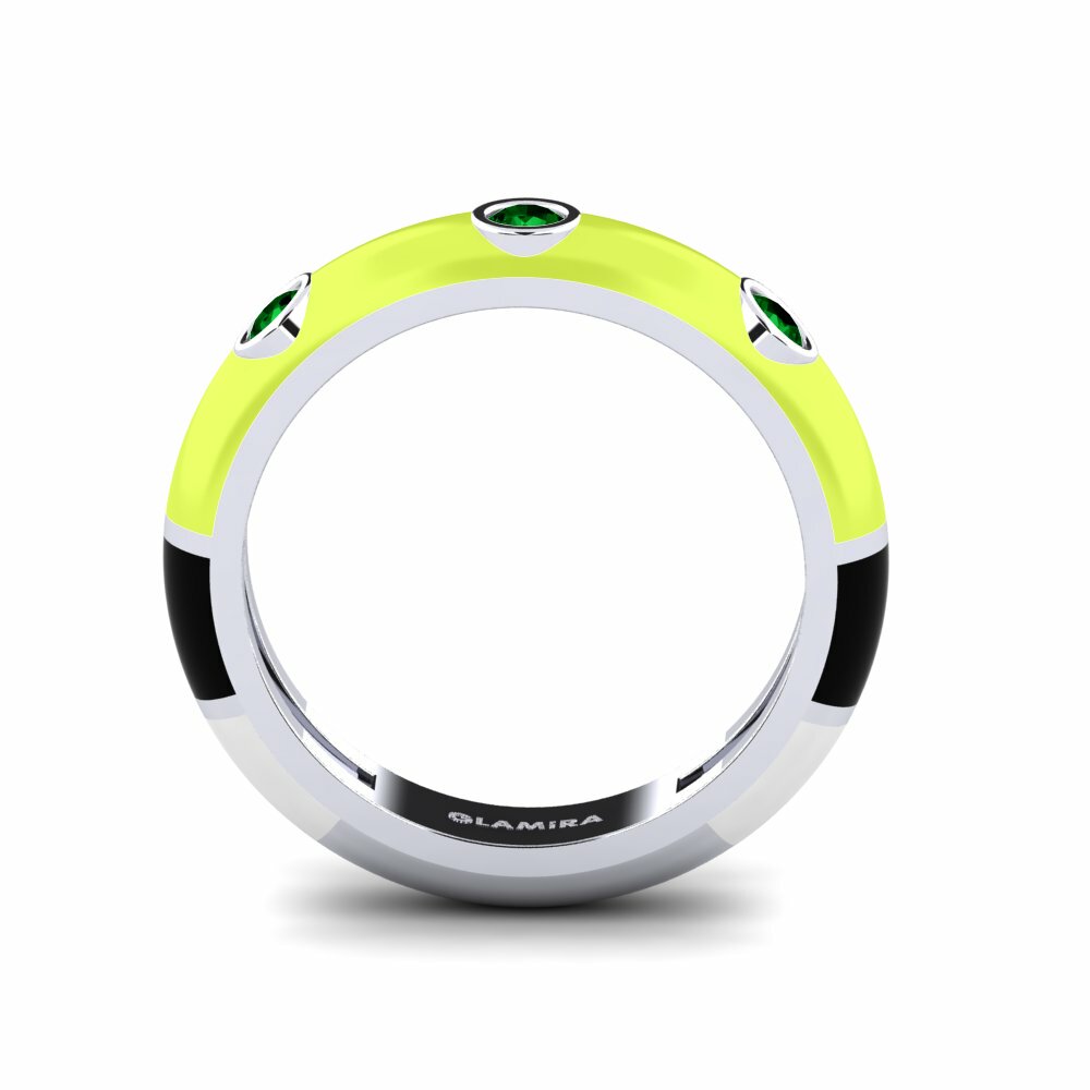 Zircone Vert Bague Catena