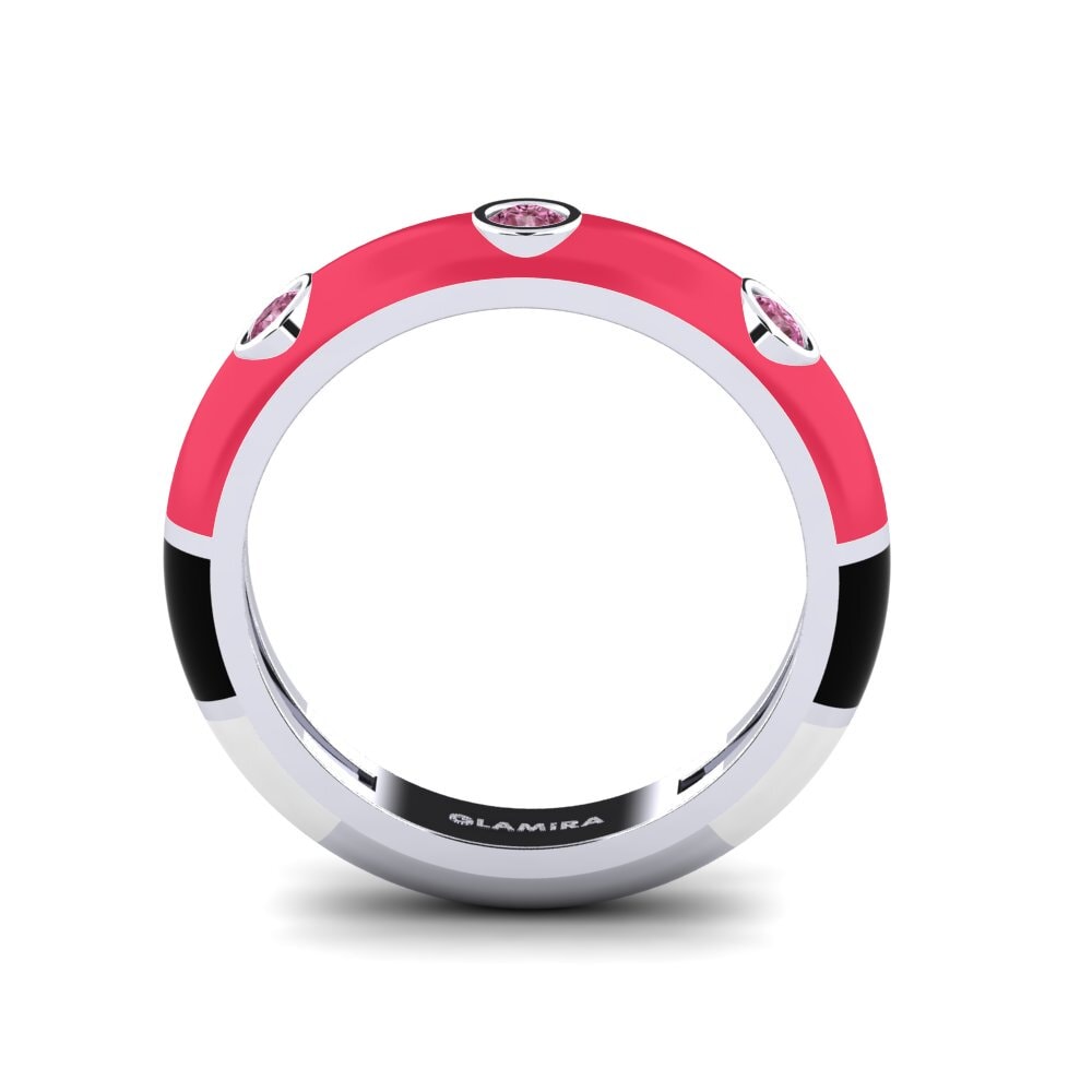 Rhodolit-Granat Ring Catena