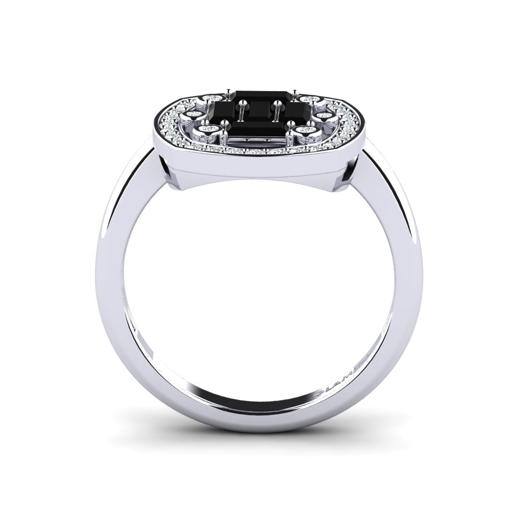 Black Diamond Engagement Ring Catfish