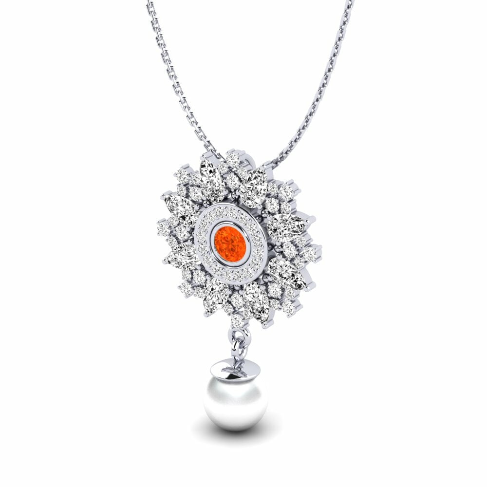 Fire-Opal Women's Pendant Caufield