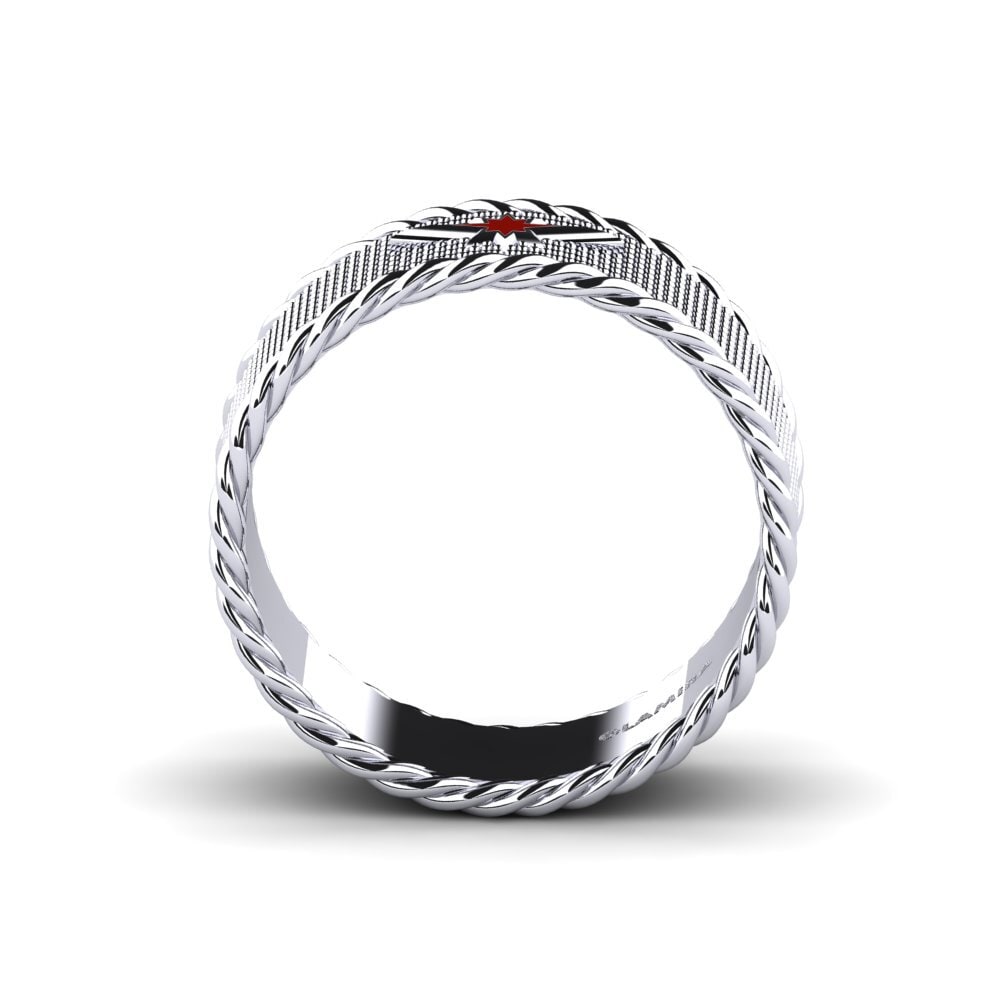 18ct White Gold Ring Cauley
