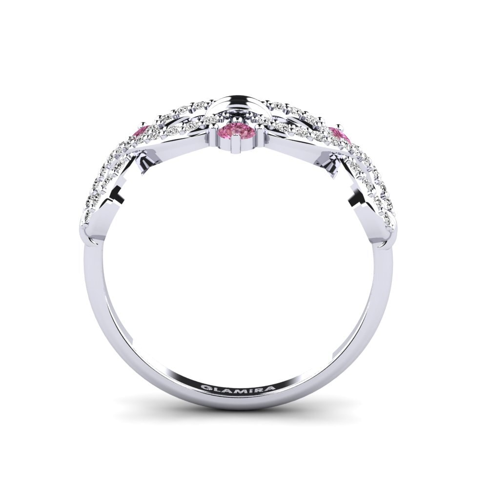Rhodolite Garnet Ring Ceangal
