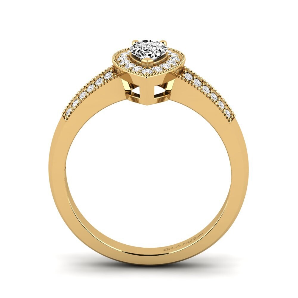 18ct Yellow Gold Engagement Ring Cecilia