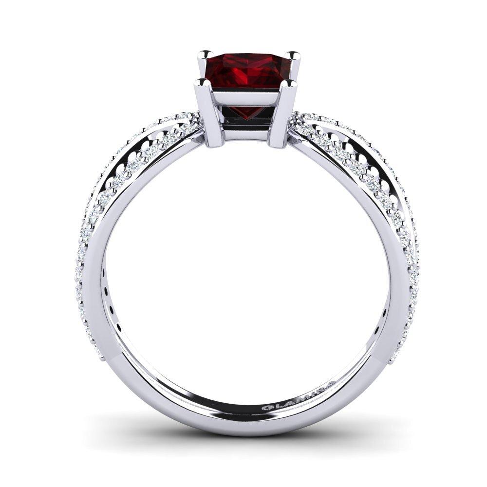Princess Garnet Women's Ring Ceise
