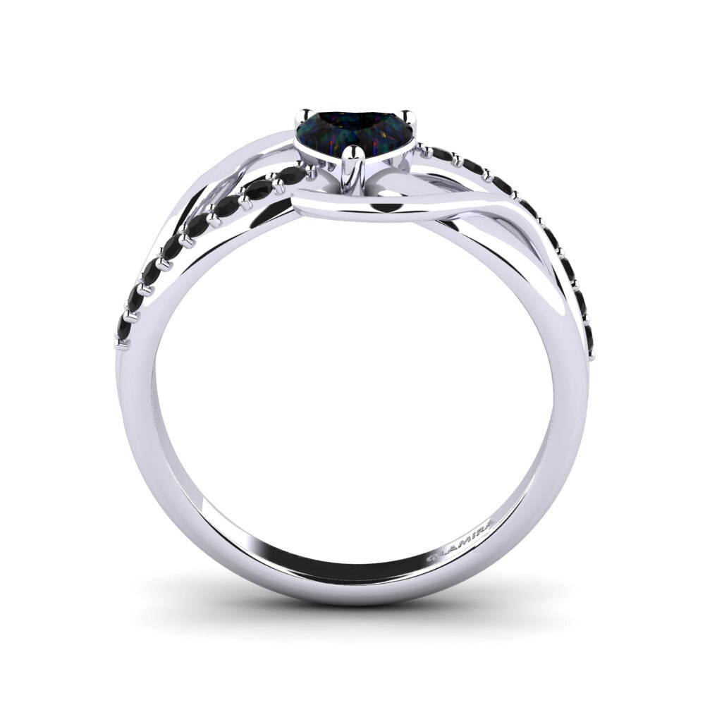 Black Opal Ring Cgani