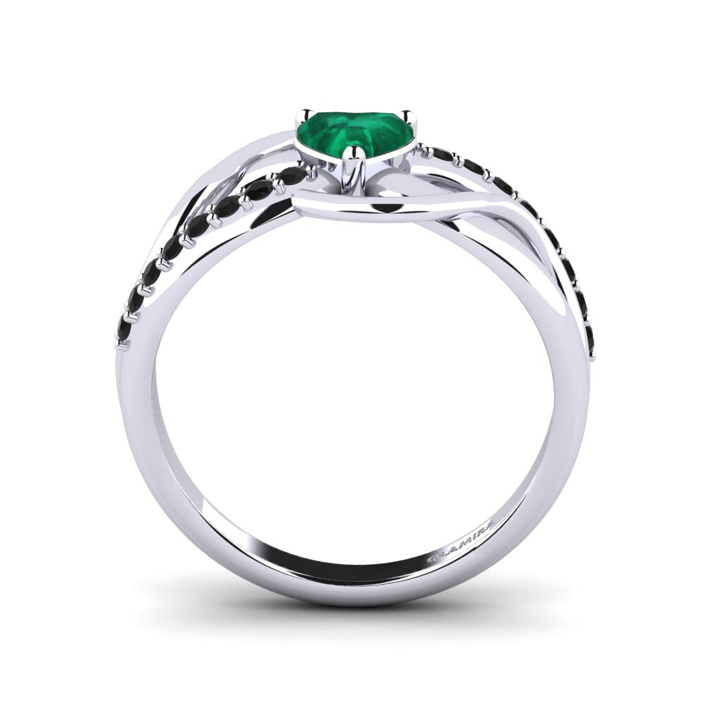 Heart Emerald Ring Cgani