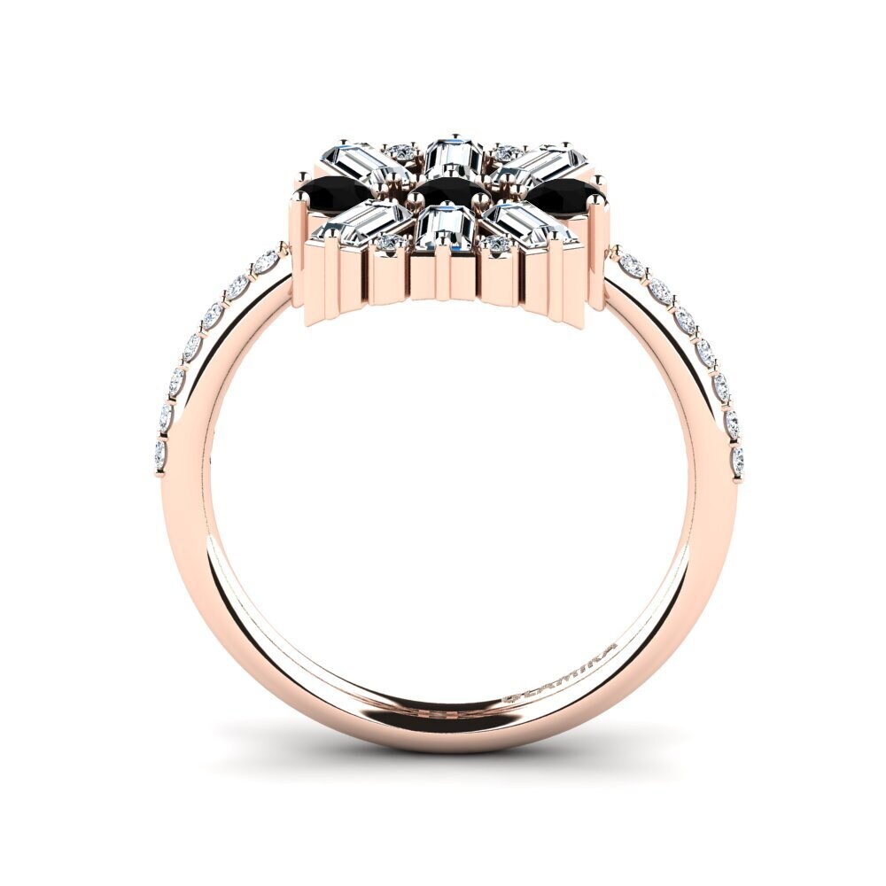 Black Sapphire Engagement Ring Chantierra