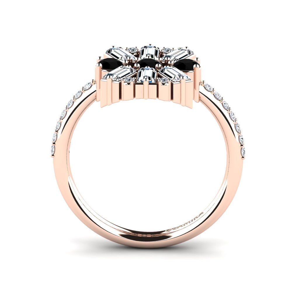 Black Diamond Engagement Ring Chantierra