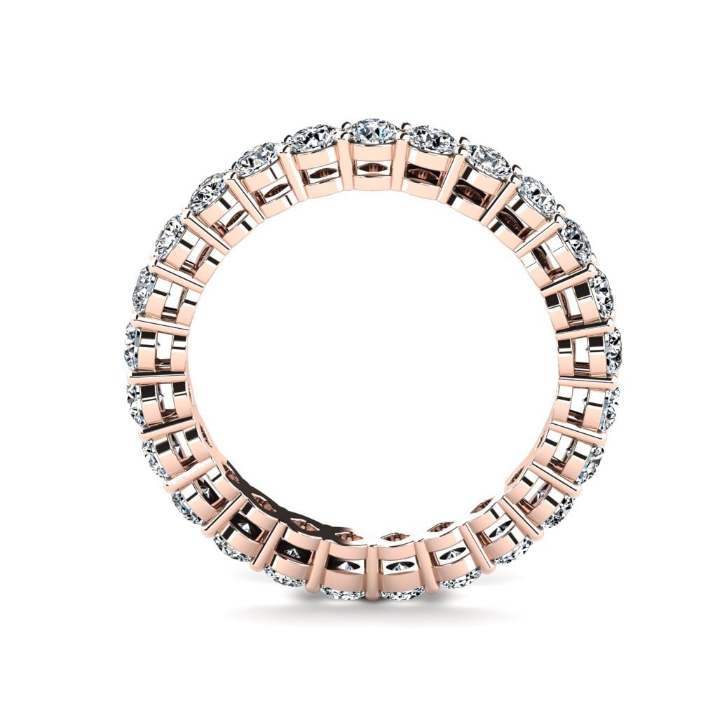 14K Rood Goud Zirkoon Ringen Charlott