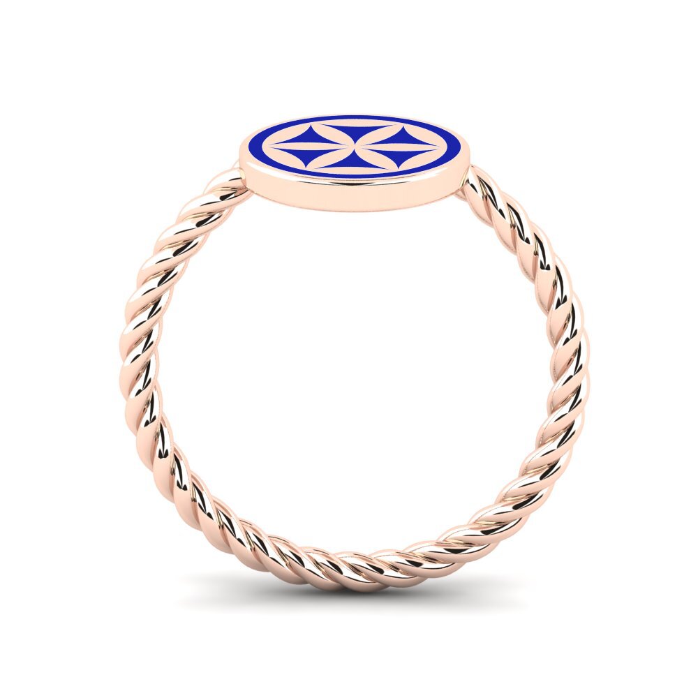 14ct Rose Gold Ring Che