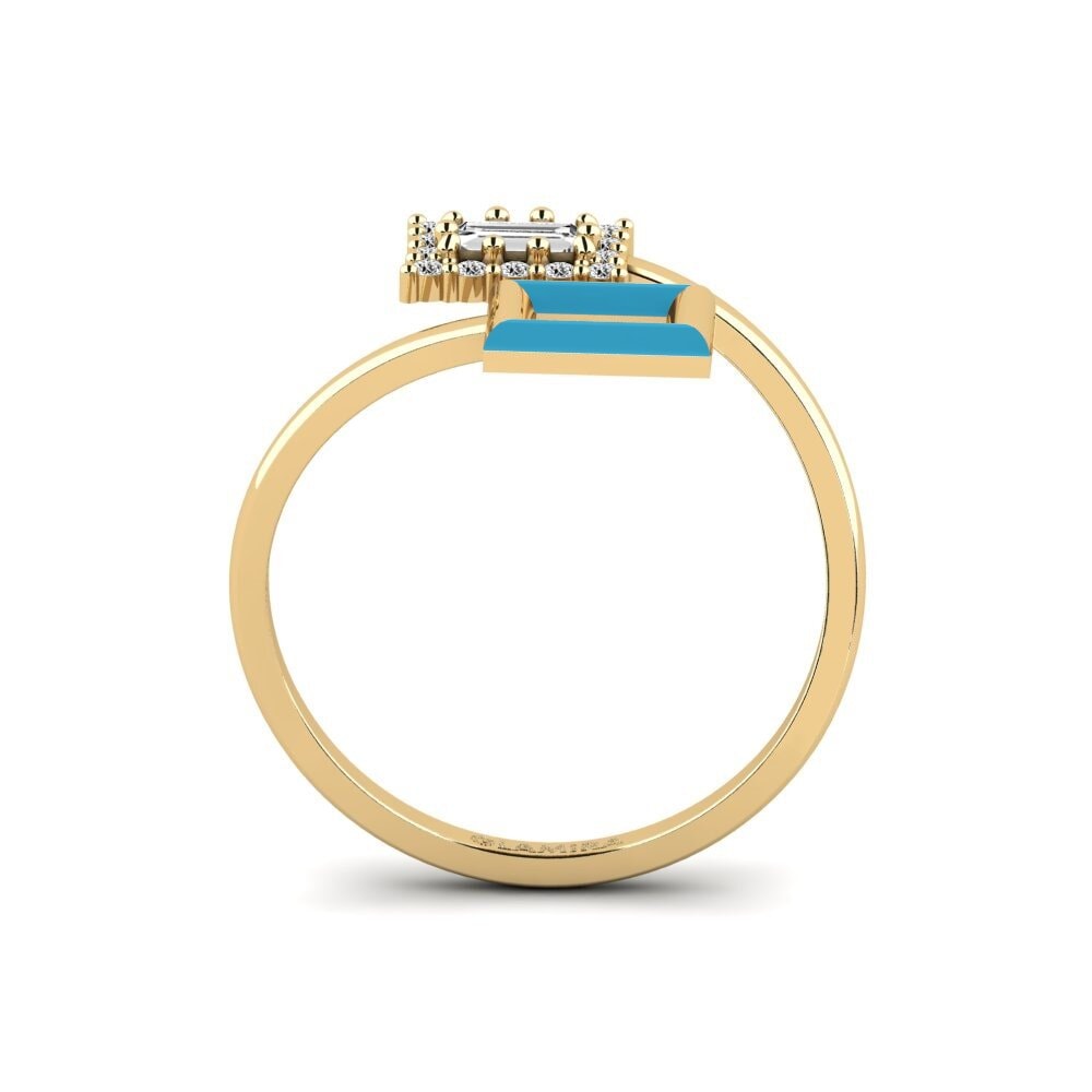 Moissanite Anel Cheswold