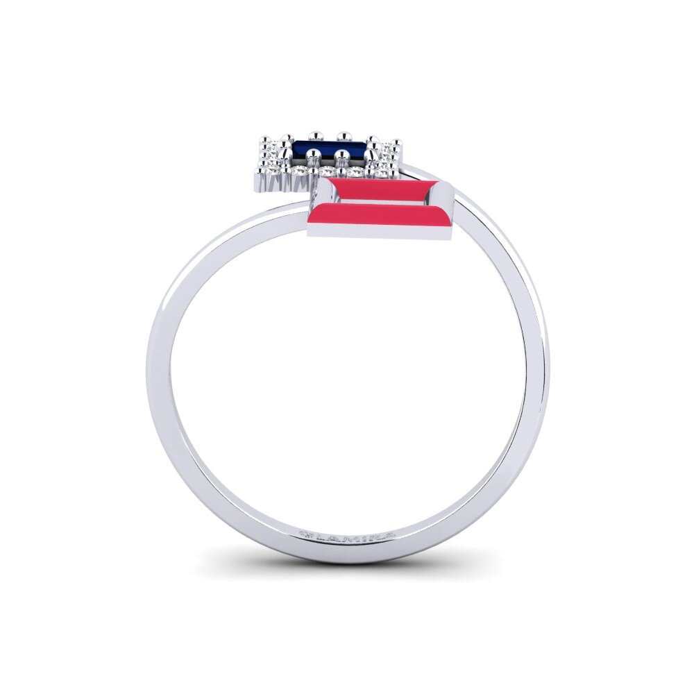 Weißgold 375 Ring Cheswold