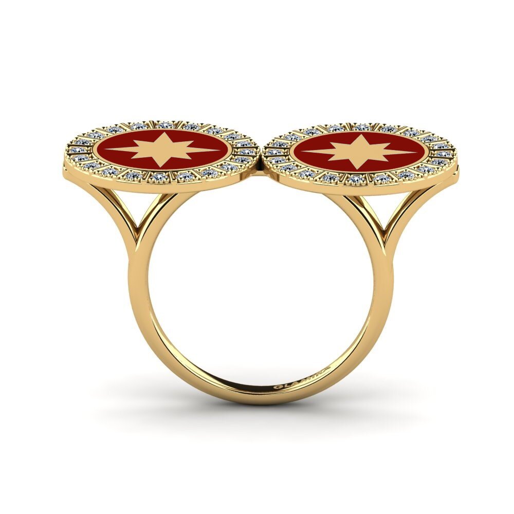 Gelbgold 585 Ring Chiba