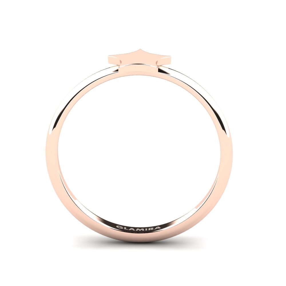 9k Oro Rosa Anillo Chirssy