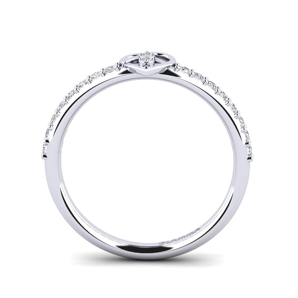 9ct White Gold Ring Chosn