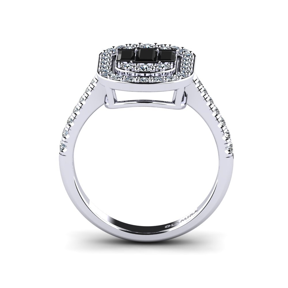 Black Diamond Engagement Ring Chow