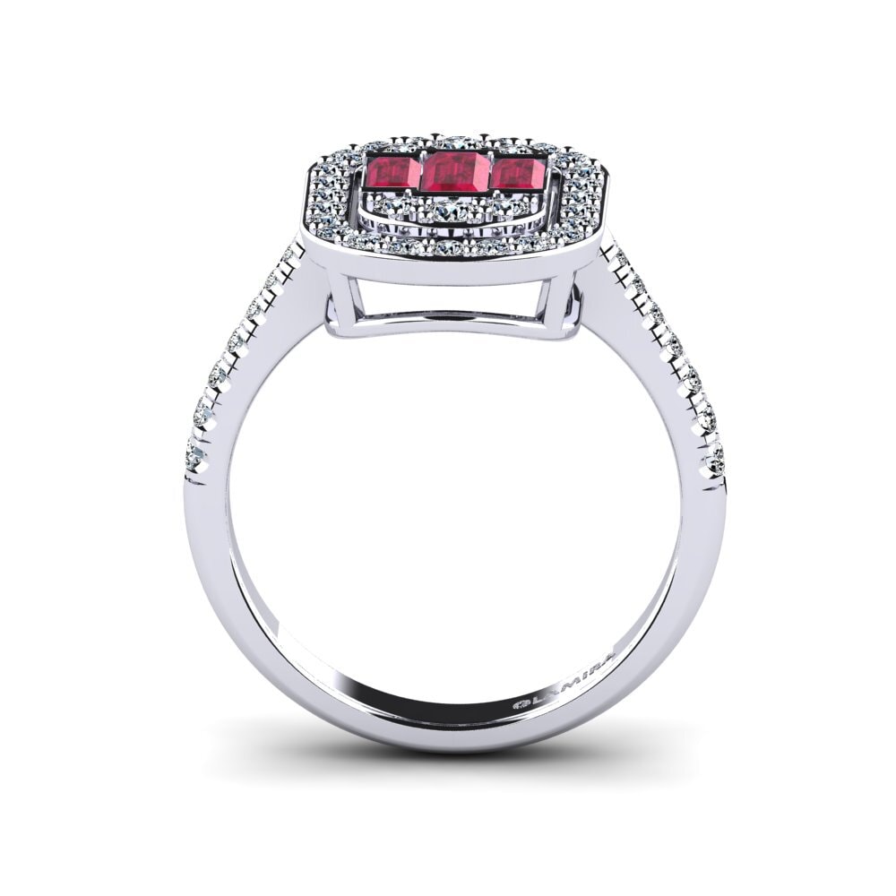 Ruby Engagement Ring Chow