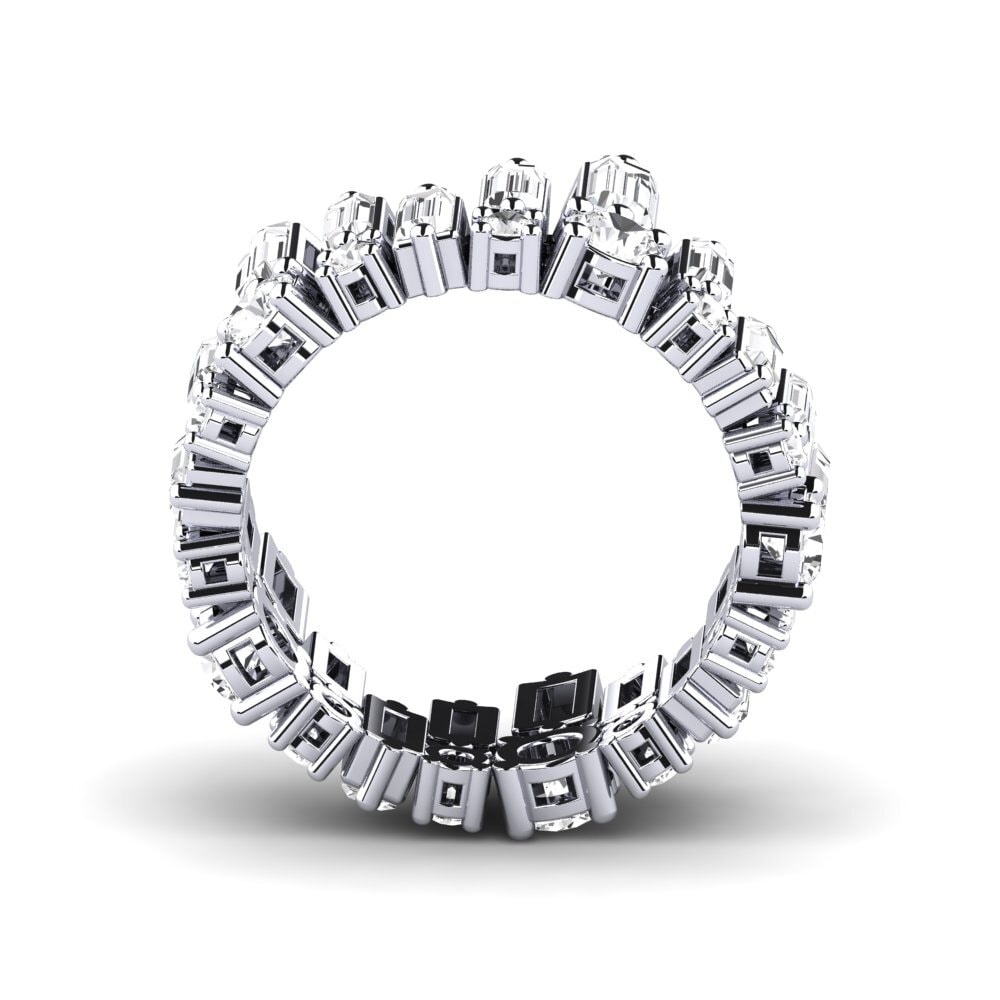 Zafiro blanco Anillo Christi