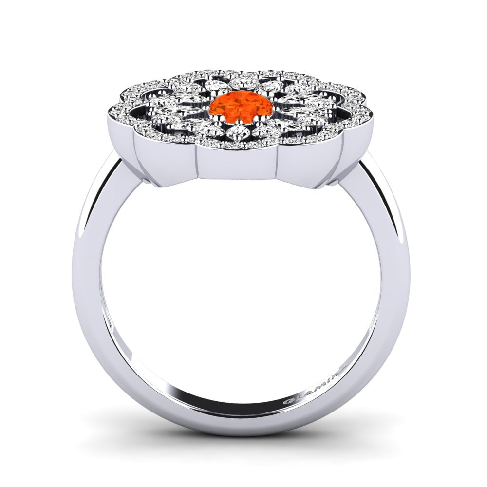 Ópalo Fuego Anillo Cigale