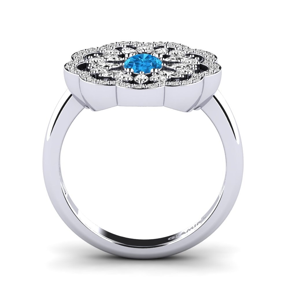 Blue Topaz Ring Cigale