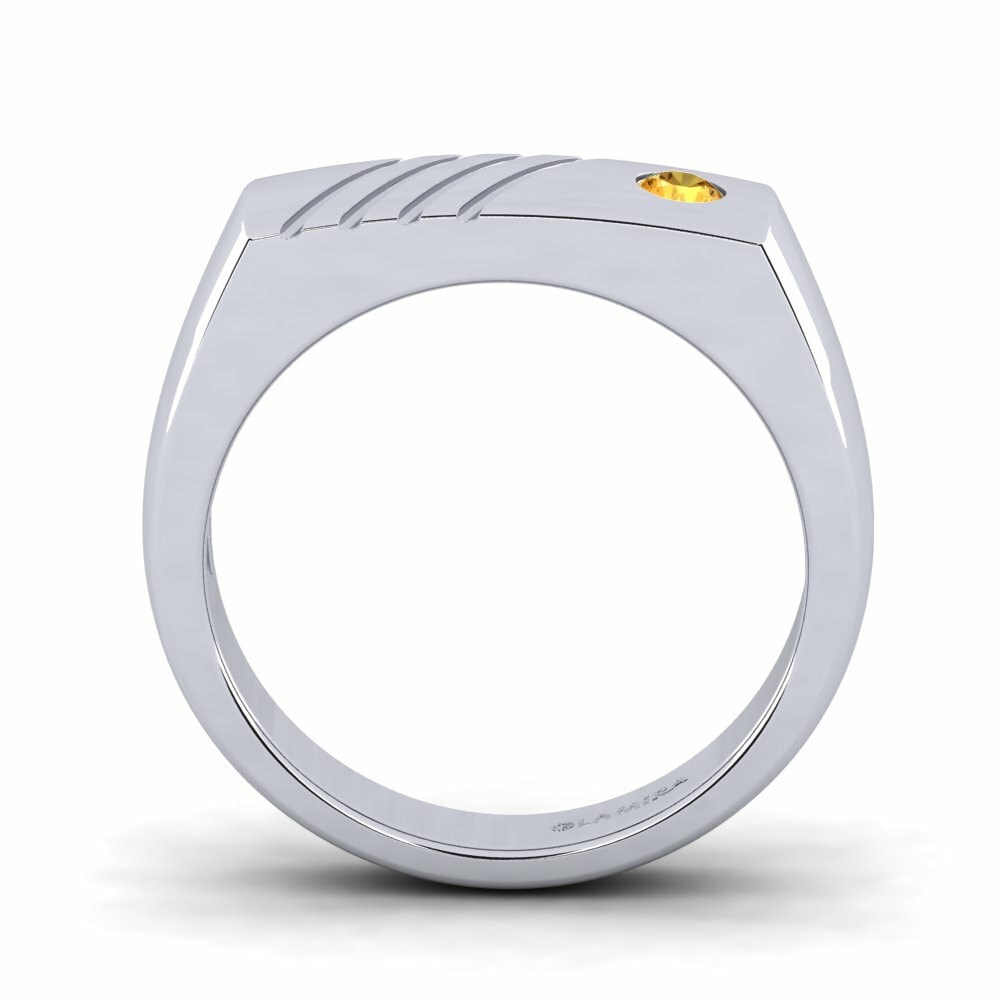 Citrine Men's Ring Ciprian