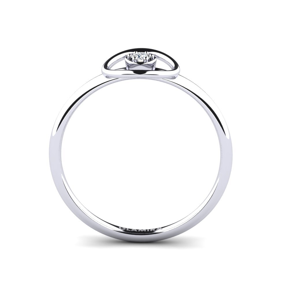 Zirconia Engagement Ring Cirrus