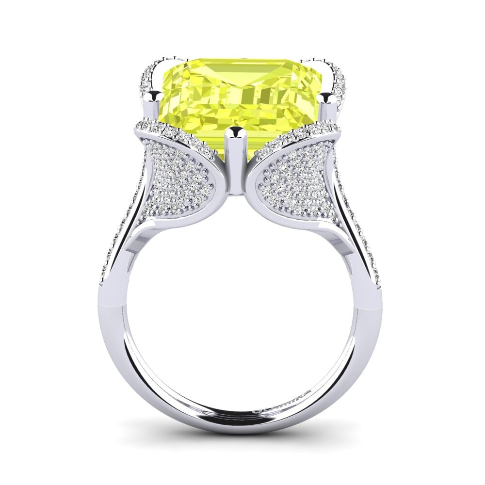 Lemon Quartz Ring Clare