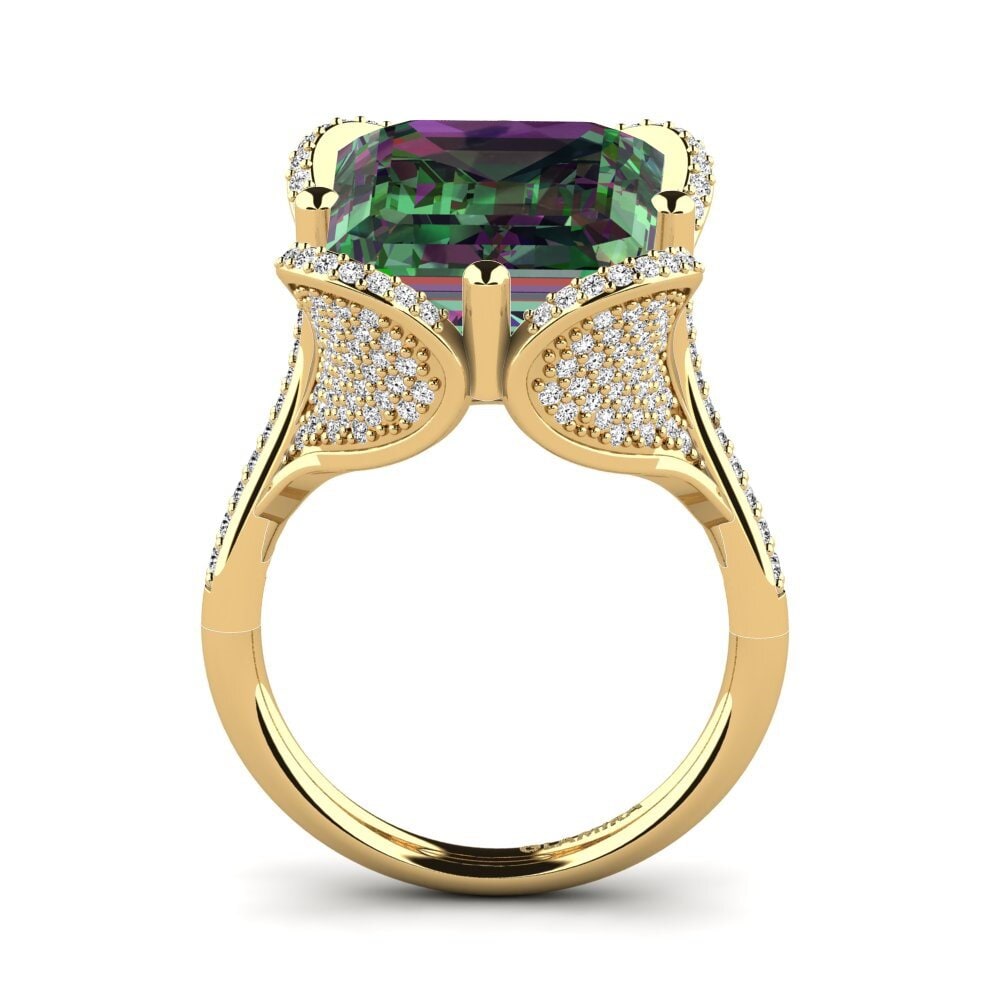 Topacio Místico Anillo Clare