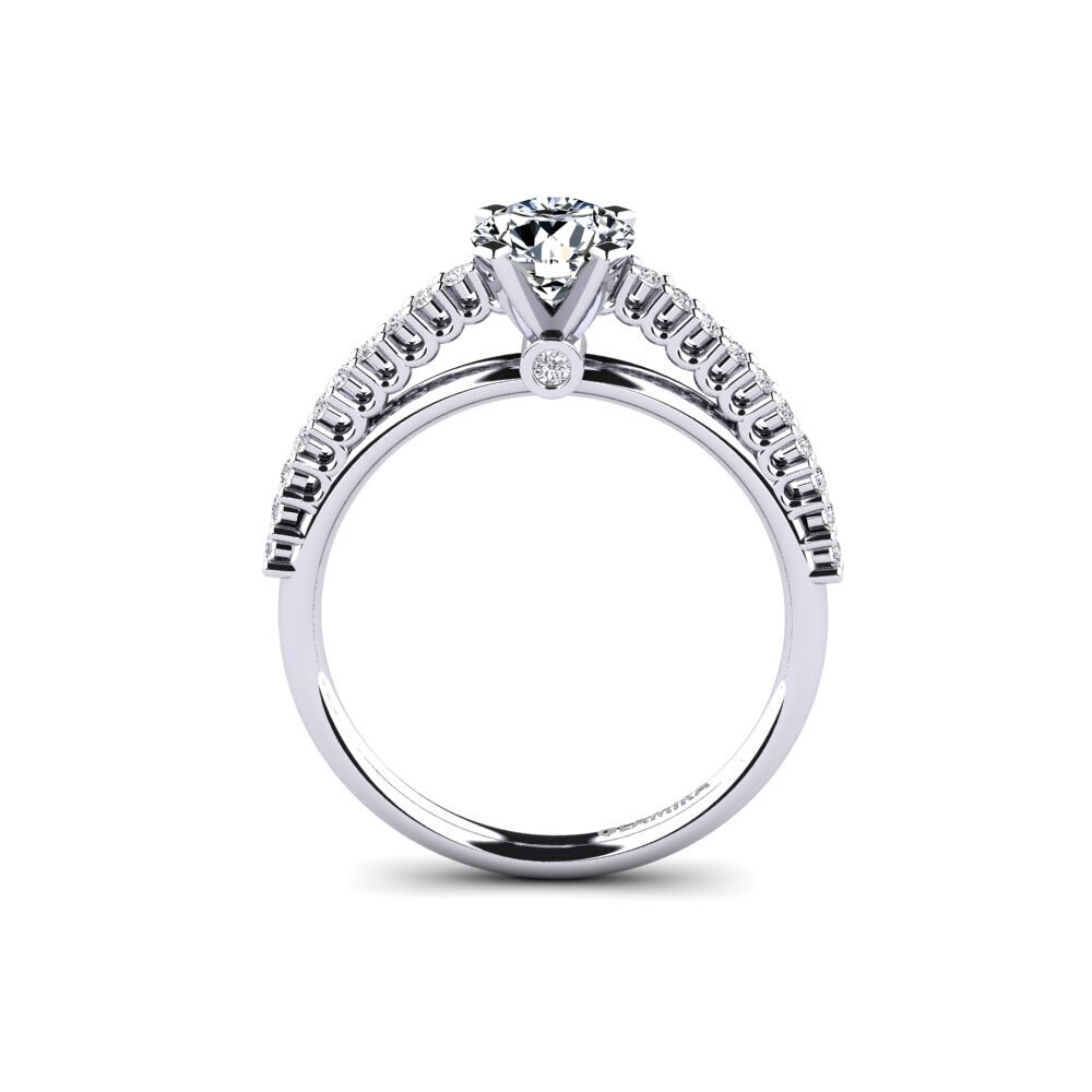 Zirconia Engagement Ring Clarette