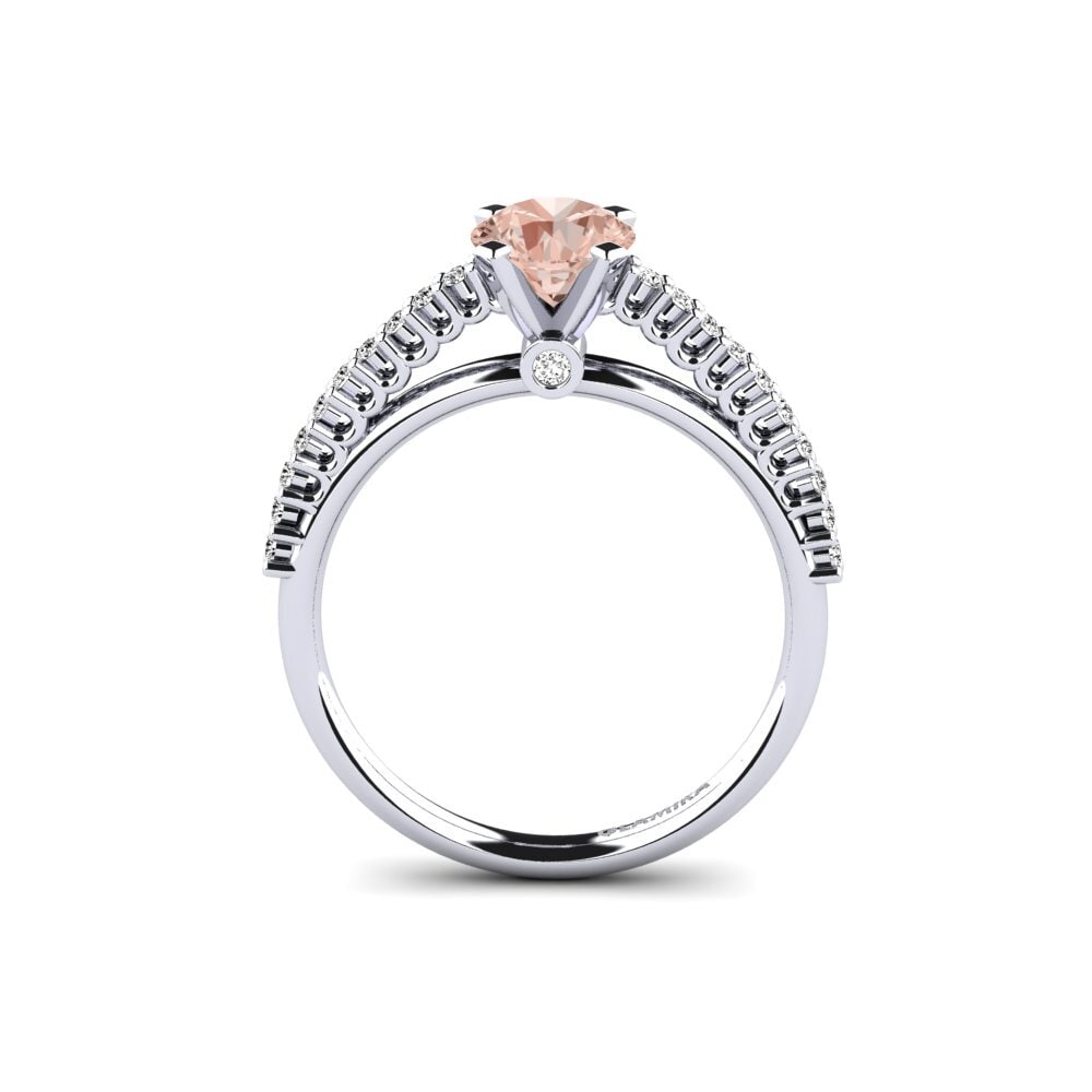 Morganita Anillo de compromiso Clarette