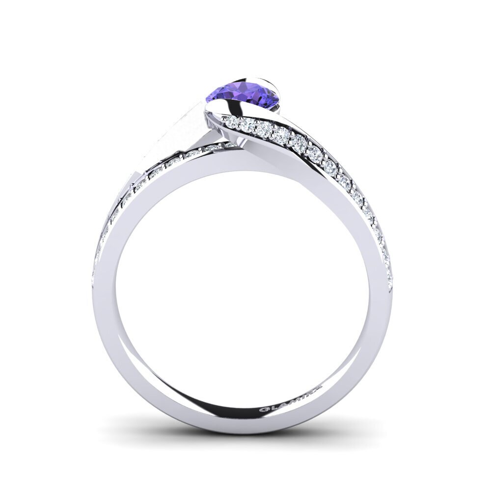 Tanzanite Engagement Ring Clariss