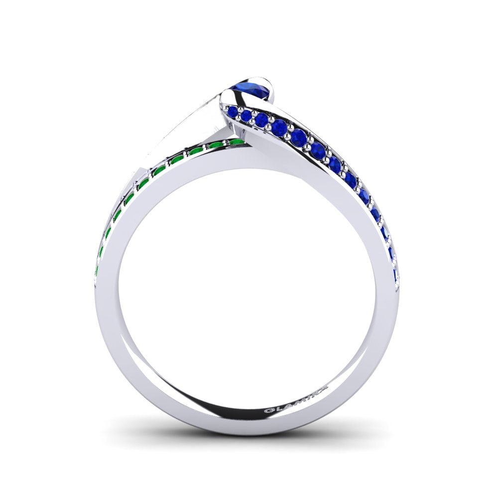 Sapphire Engagement Ring Clariss 0.1 crt