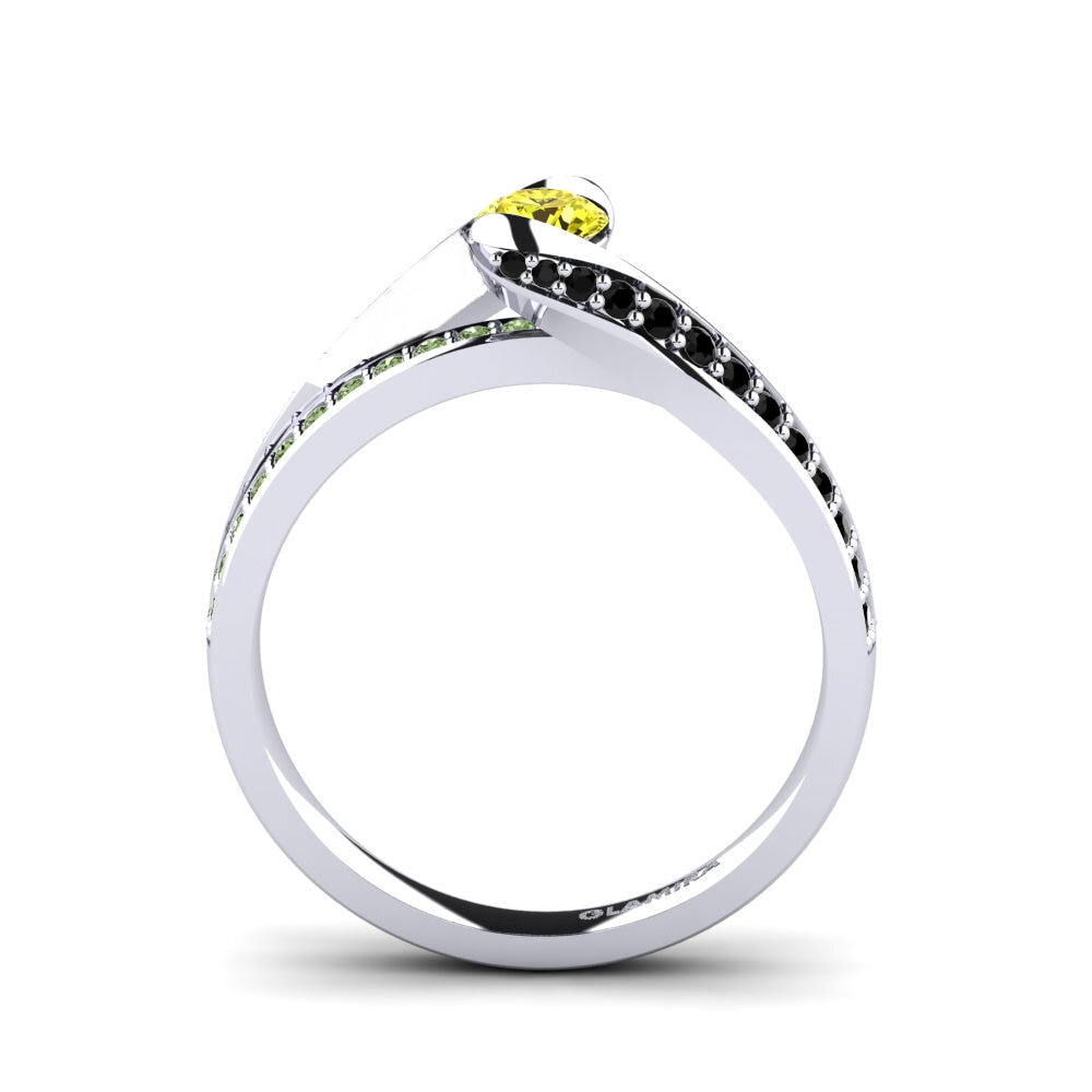 Gele Diamant Verlovingsring Clariss 0.25 crt