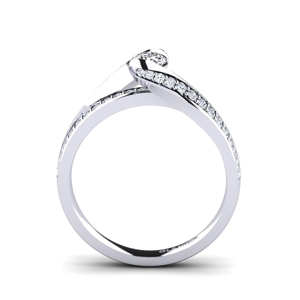 Lab Grown Diamond Engagement Ring Clariss 0.25 crt