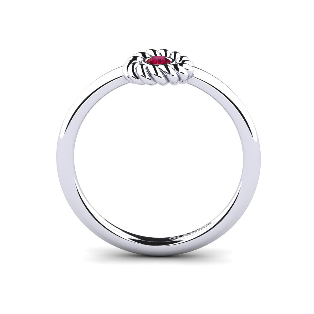 Rubin Verlobungsring Clopiner