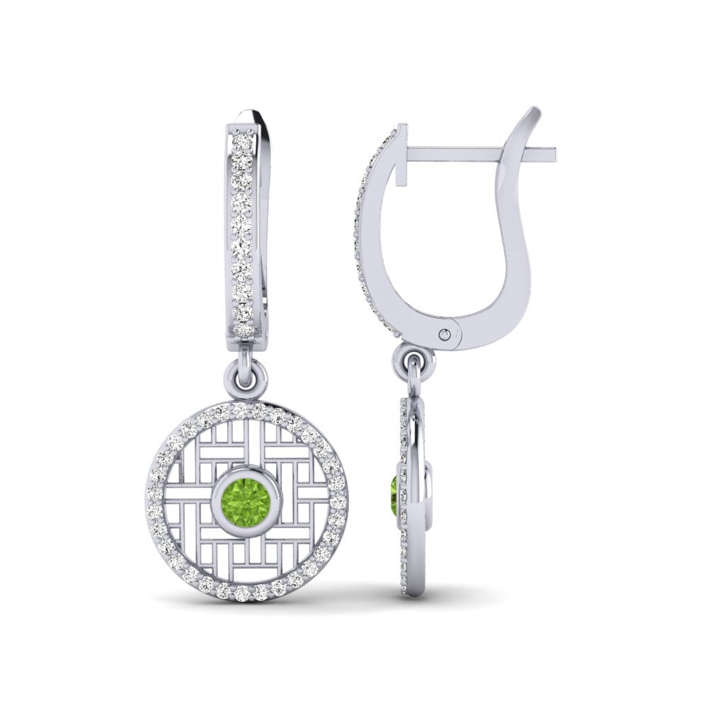 Peridoto Pendiente de mujer Clothette