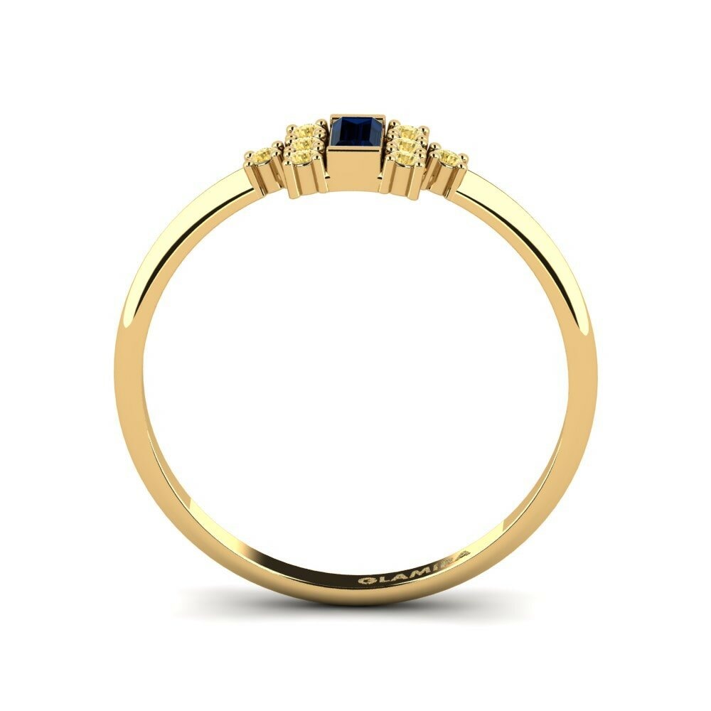 Zafiro Anillo de compromiso Coerce