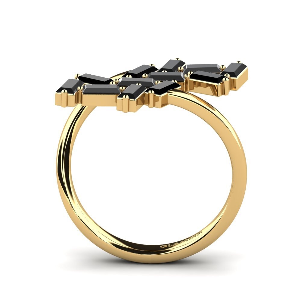 Zafiro negro Anillo Comforget