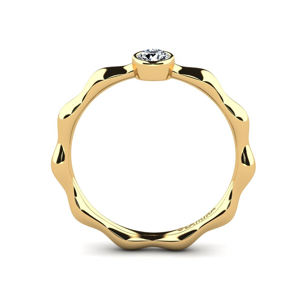 Zirconia Women's Ring Comfort
