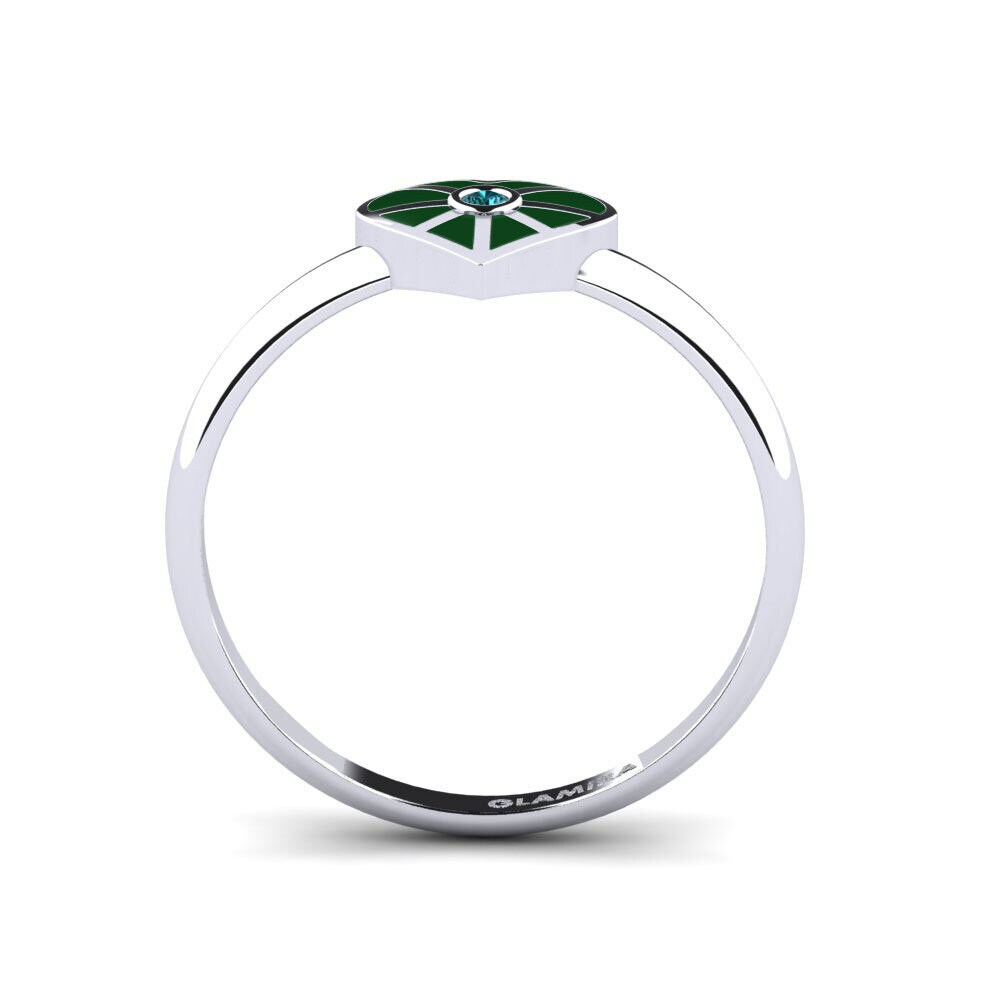Diamante Azul Anel Consery