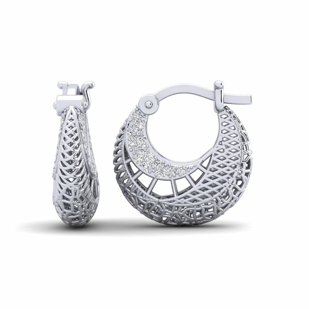 Diamante Pendiente de mujer Continuing