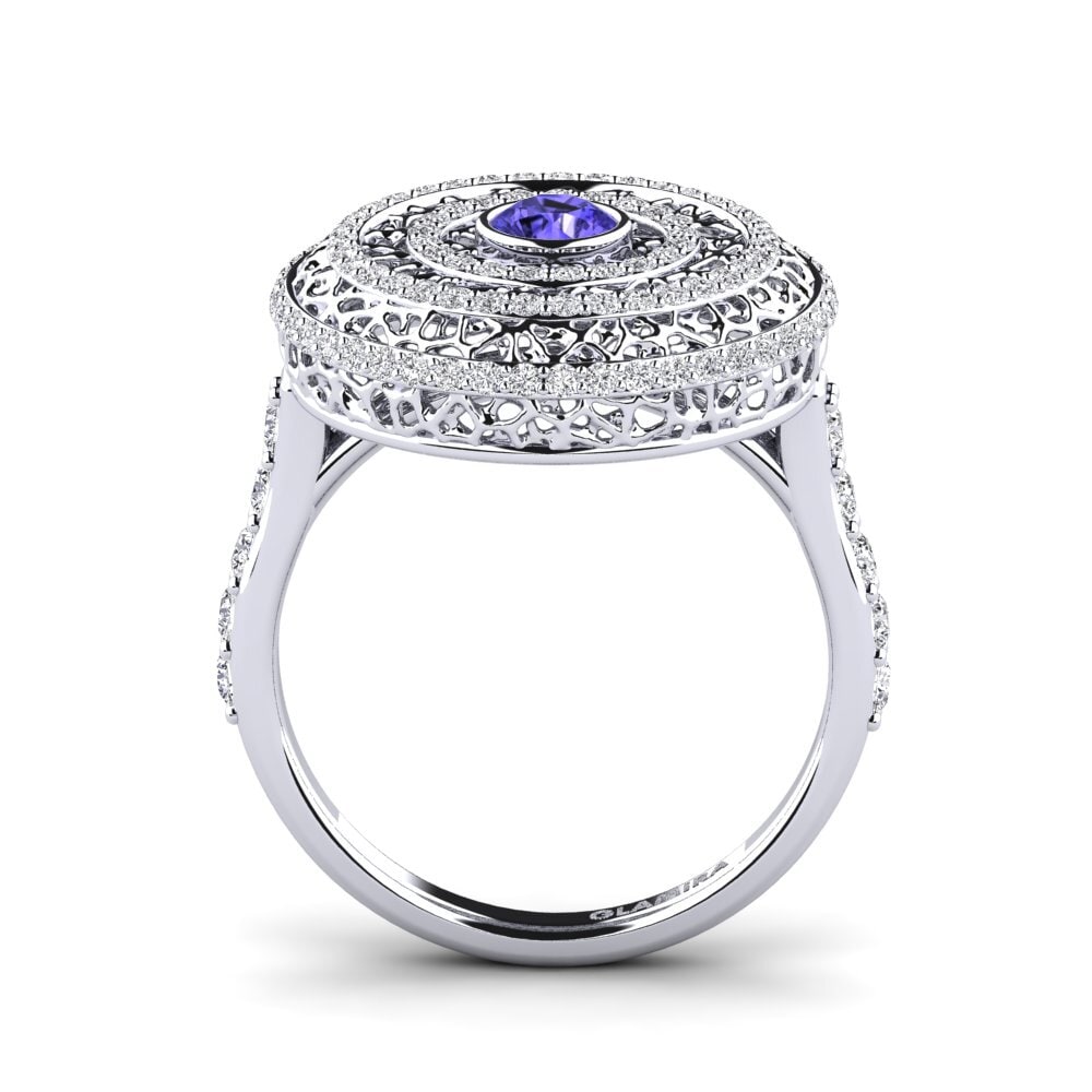 Tanzanite Ring Corbeille