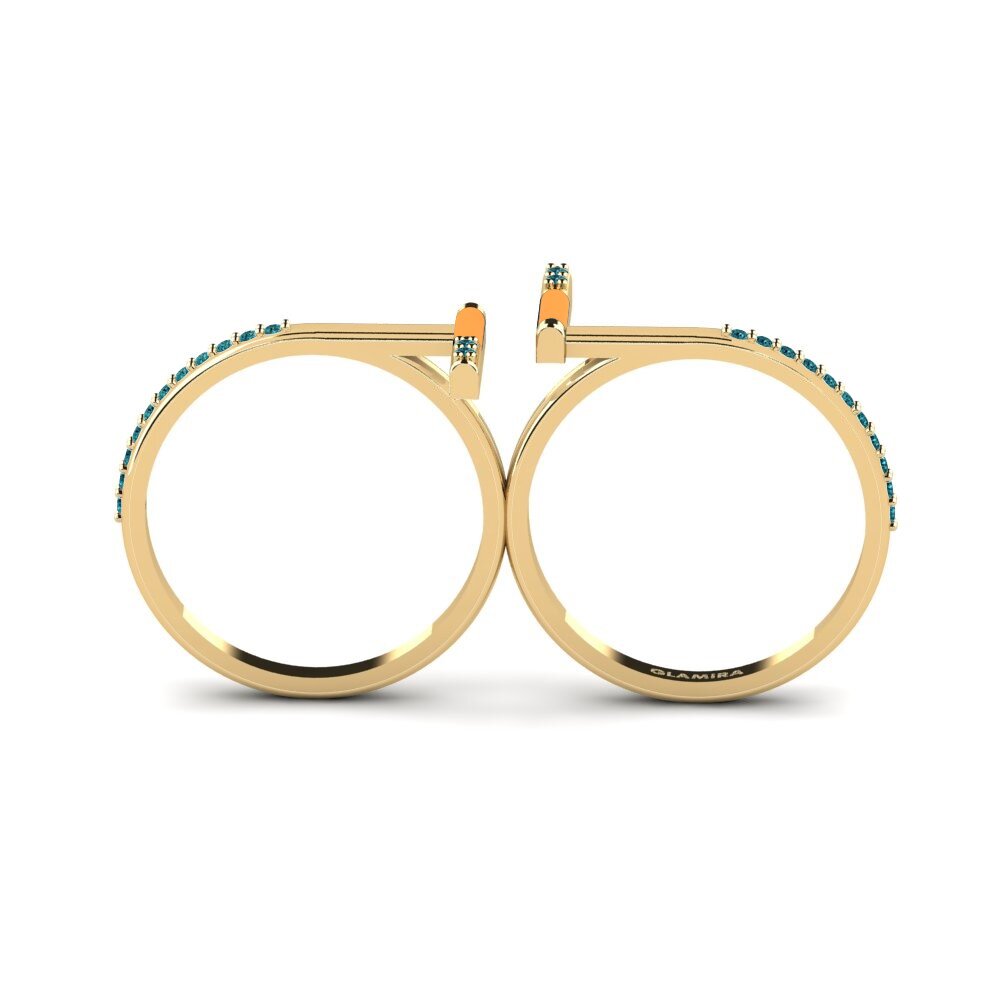 Blauer Diamant Ring Corfu