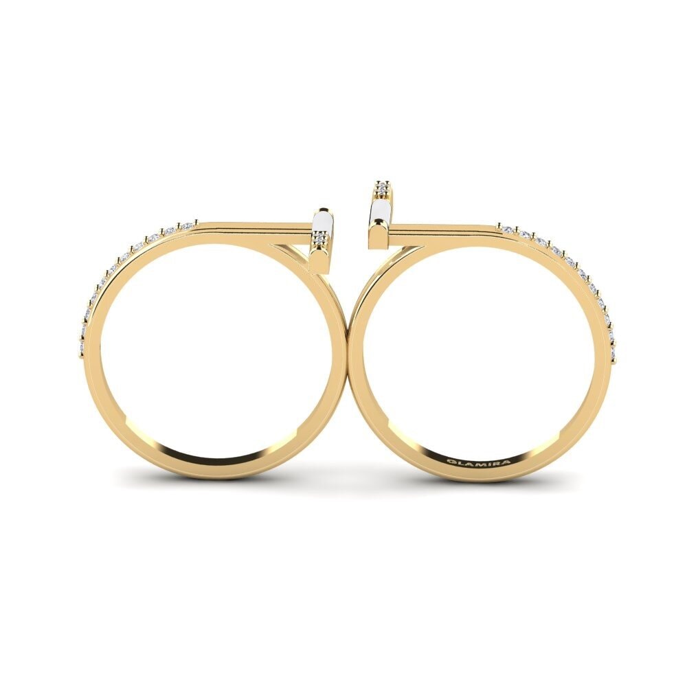 Gelbgold 375 Ring Corfu