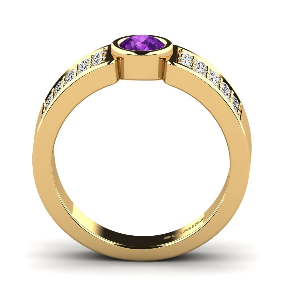 Amatista Anillo de compromiso Cosmence