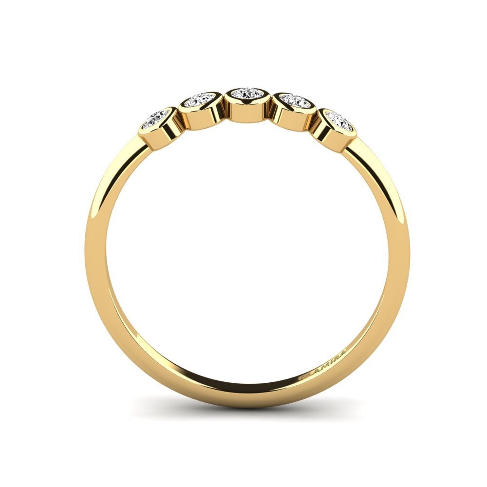 Moissanite Anel de Noivado Cotinulla