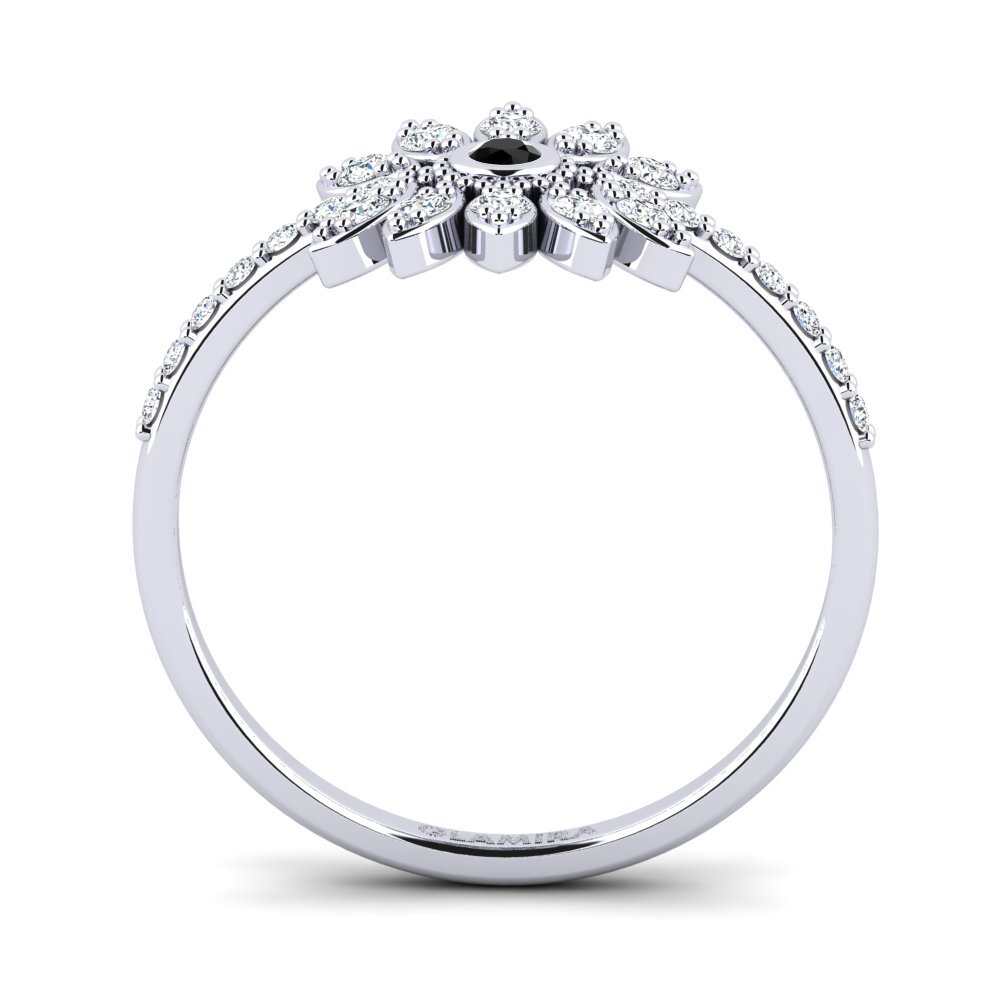 Diamante Negro Anel Cowle