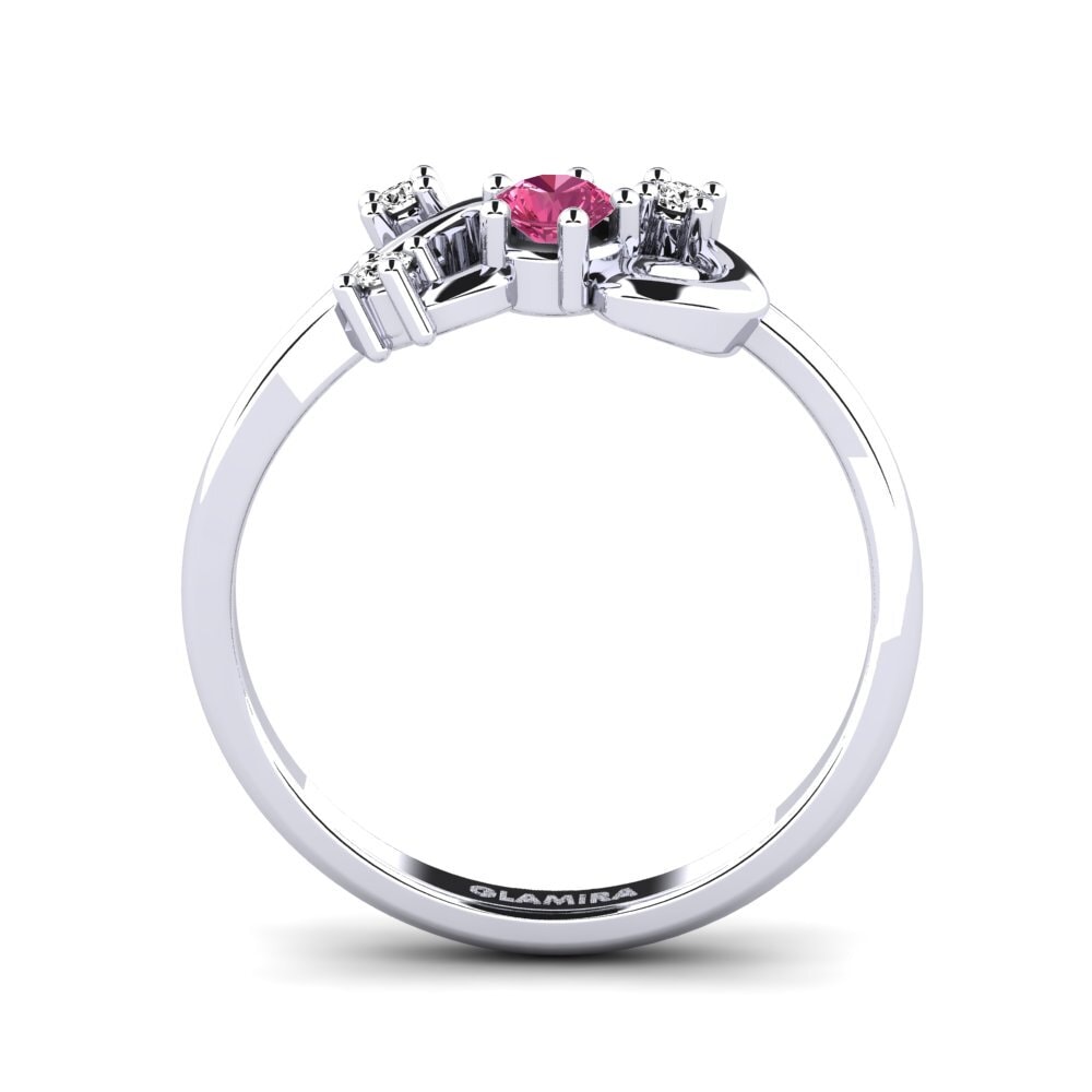 Rosa Turmalin Ring Crecy