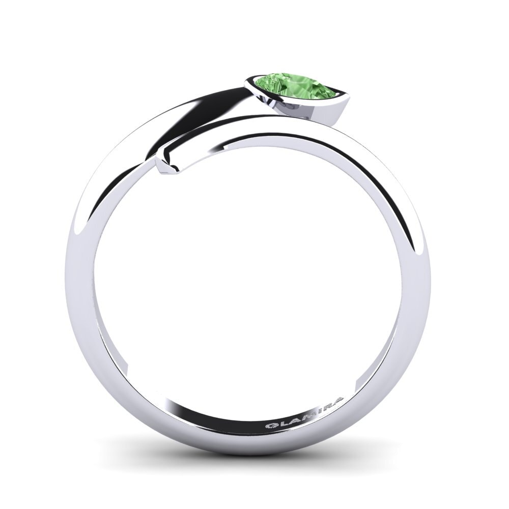 Green Diamond Ring Crevaison